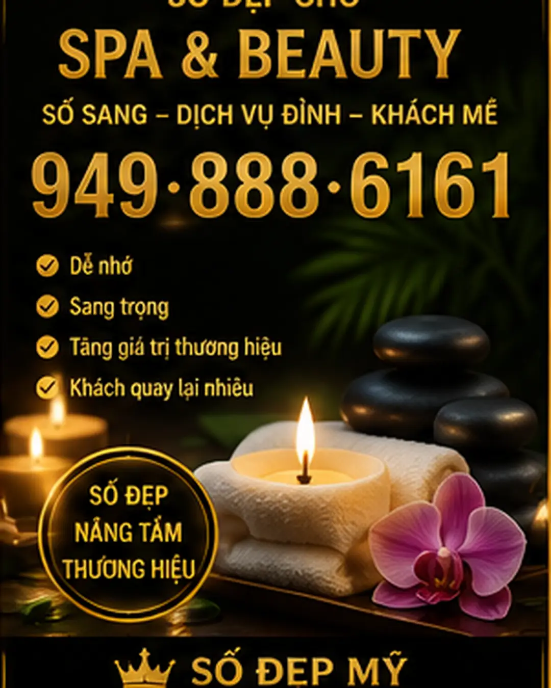Số điện thoại đẹp cho spa và beauty business tại Mỹ – sang nhưng vẫn phải dễ nhớ
