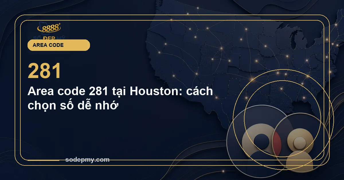 Area code 281 tại Houston: cách chọn số dễ nhớ