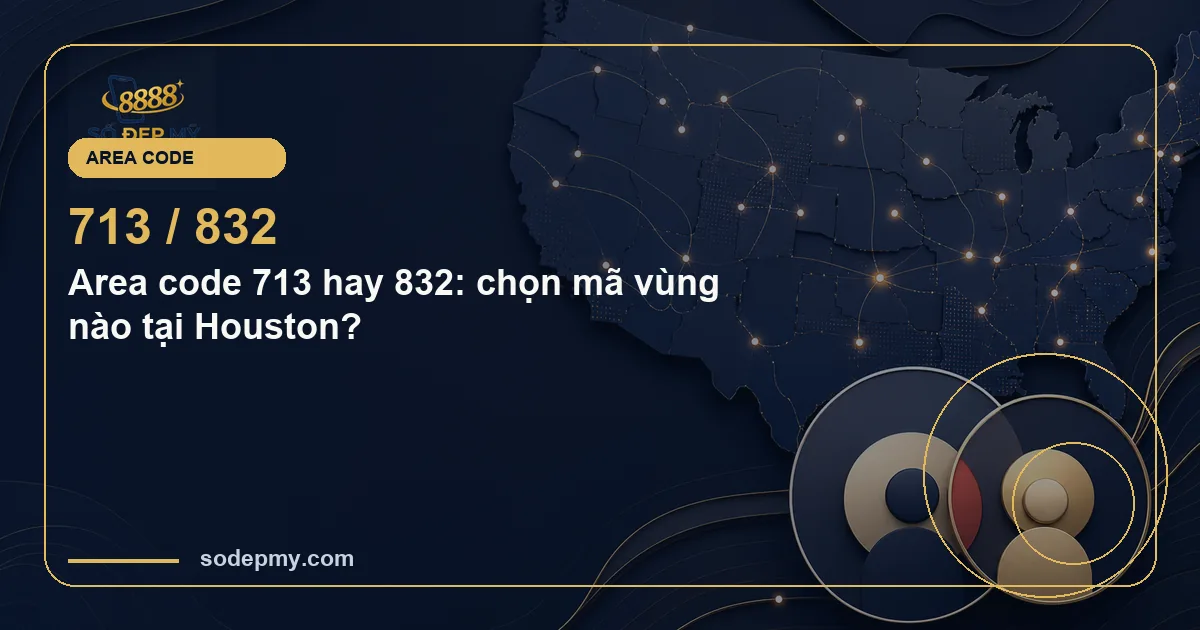 Area code 713 hay 832: chọn mã vùng nào tại Houston?