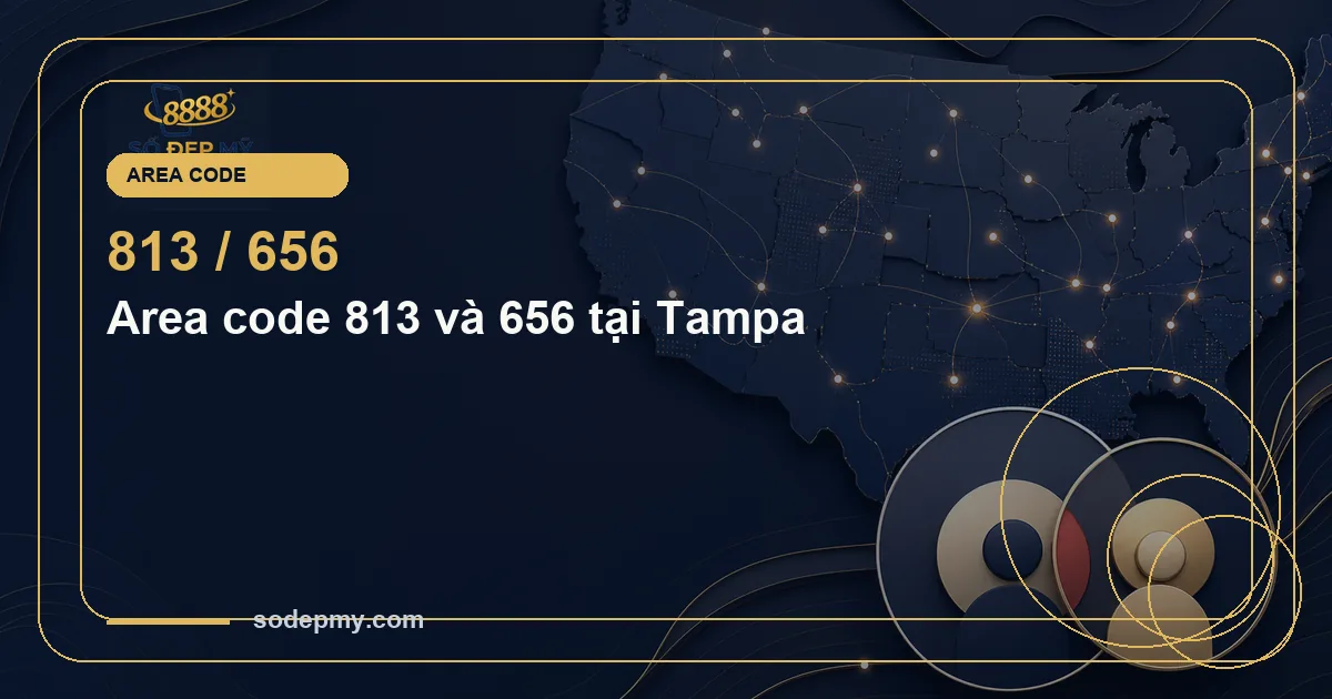 Area code 813 và 656 tại Tampa