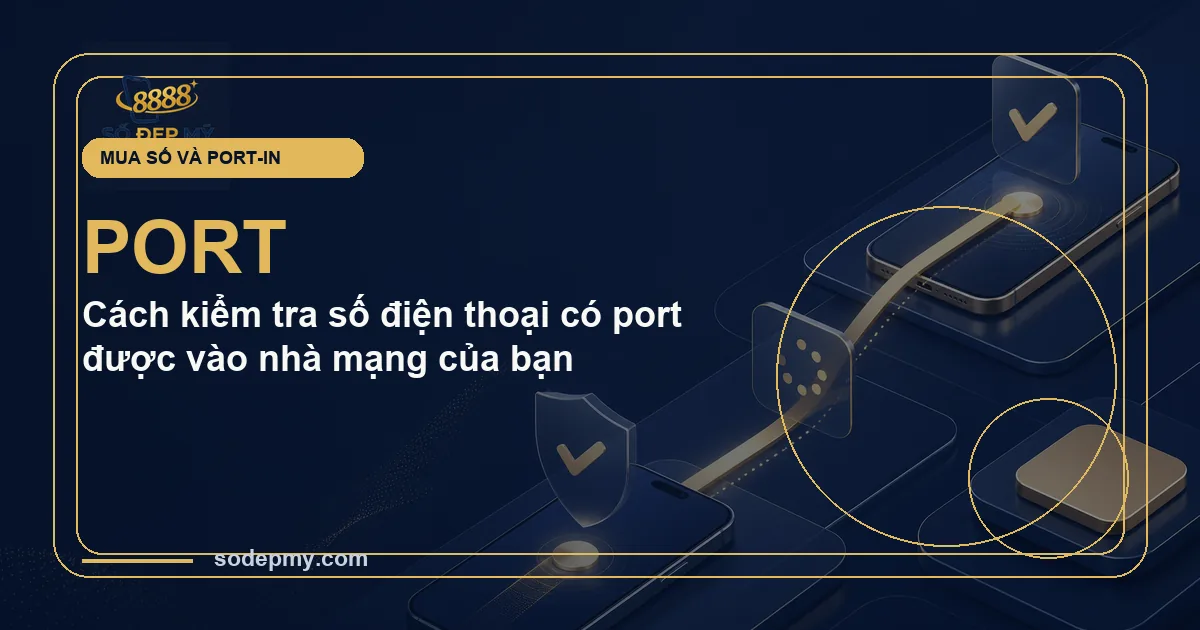 Cách kiểm tra số điện thoại có port được vào nhà mạng của bạn