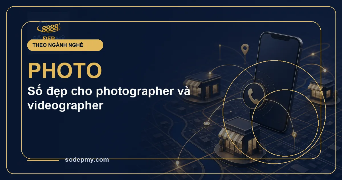 Số đẹp cho photographer và videographer