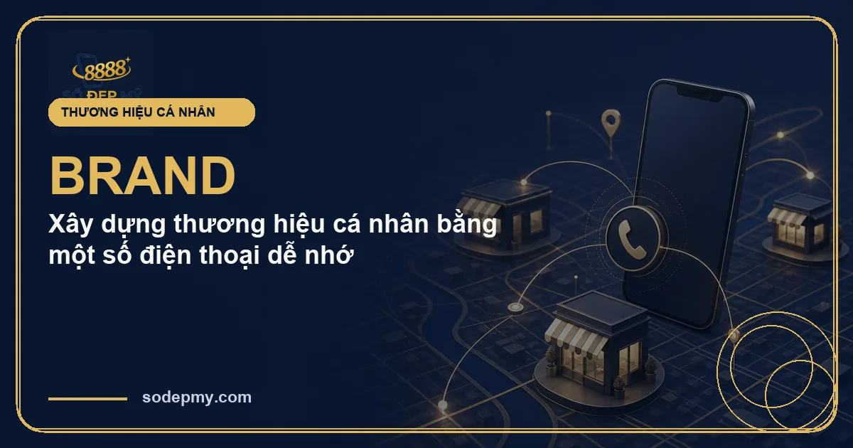 Xây dựng thương hiệu cá nhân bằng một số điện thoại dễ nhớ